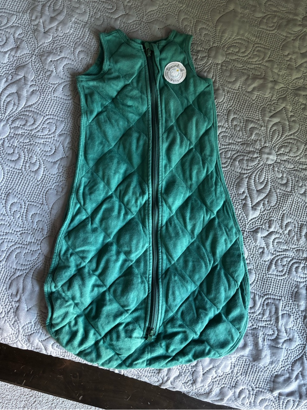 Dreamland Baby Green Weighted Baby Sleep Sack Small 0-6m
